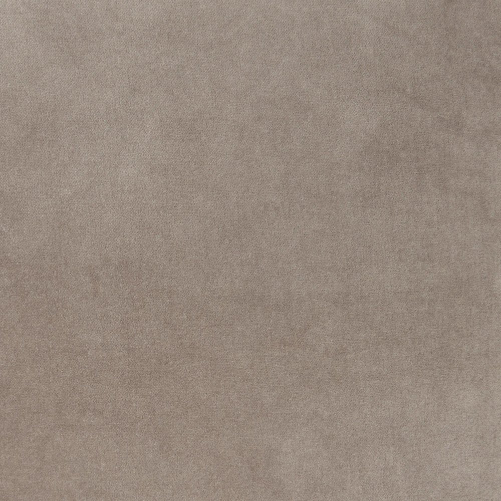 Taupe Soft Velvet Accent Throw Pillow